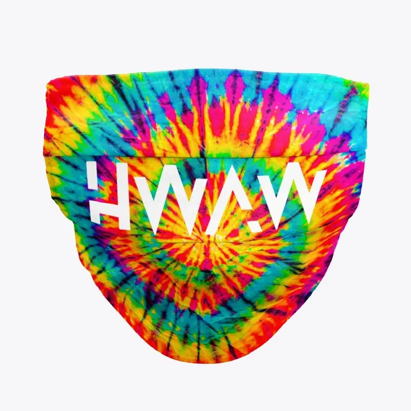 HWAW Tye Dye Face Mask