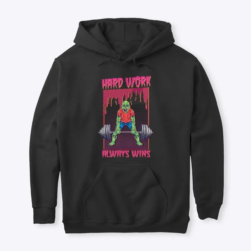 Weightlifting Zombie Hoodie