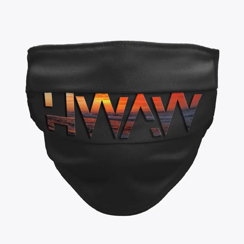 HWAW Beachin Face Mask